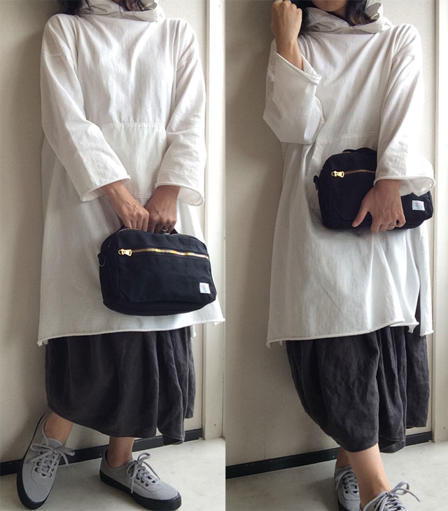 workersショルダーバッグ黒