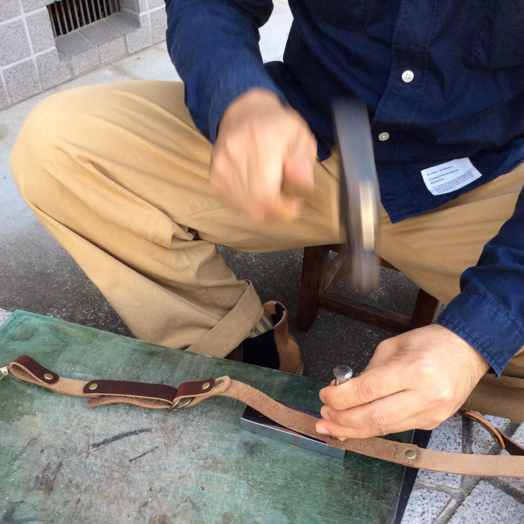 サスペンダー作りワークショップ