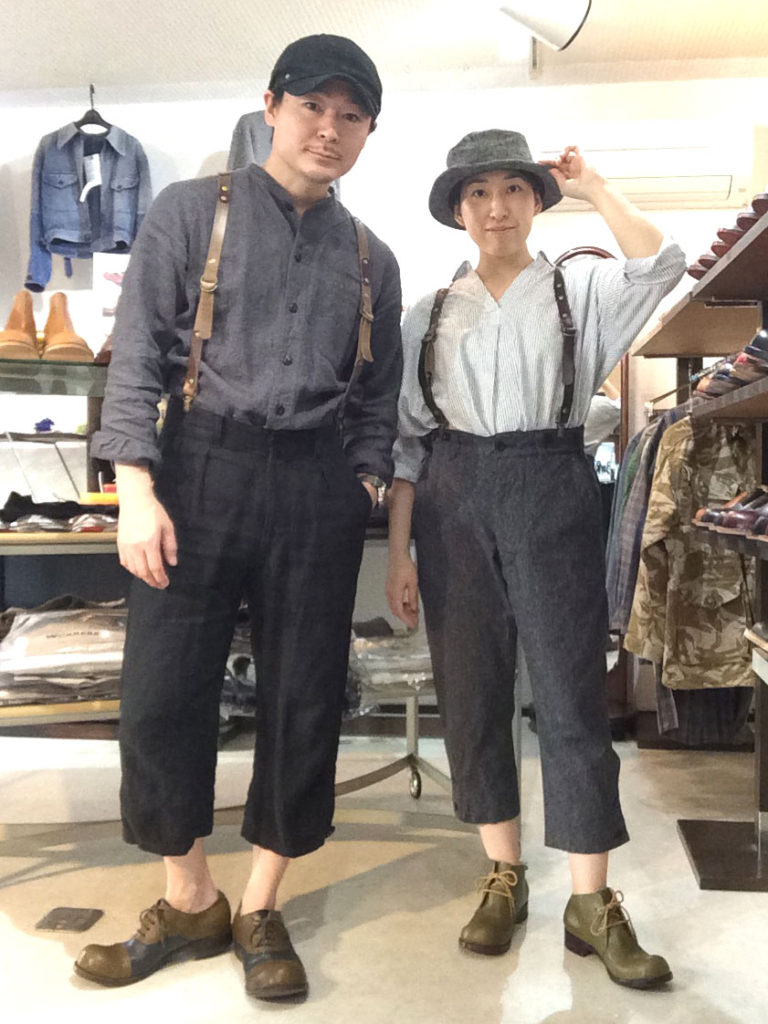 サスペンダー作りワークショップ