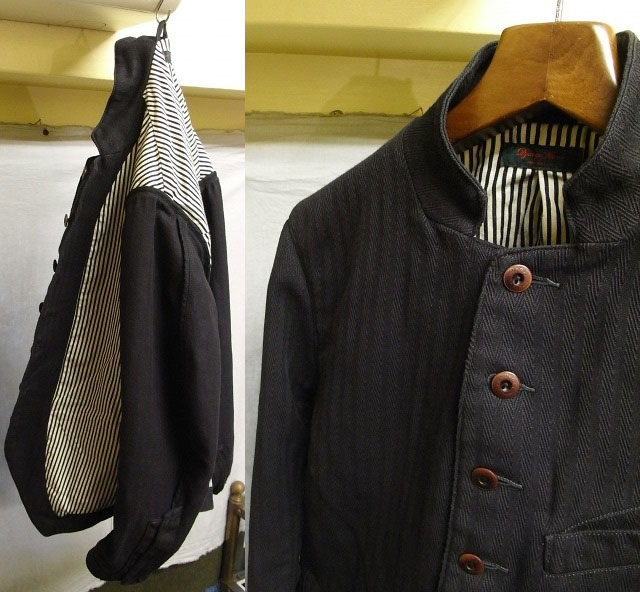 french worquera jacket 1770 dark grey/DjangoAtour ANOTHERLINE