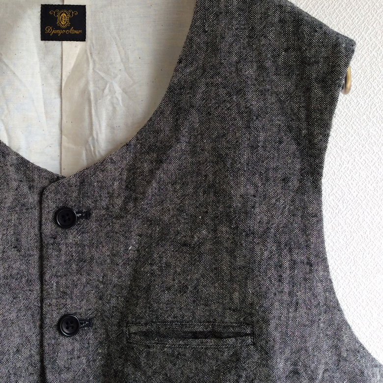 HEAVYLINEN VEST DjangoAtour