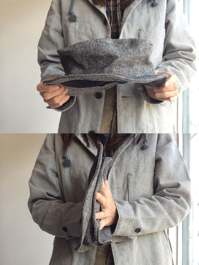 ジャンゴアトゥール chevalier linen hat