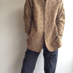 バンドカラーシャツ ボーゲンプリント Band Collar Shirt , Bogen Print/KAPTAIN SUNSHINE