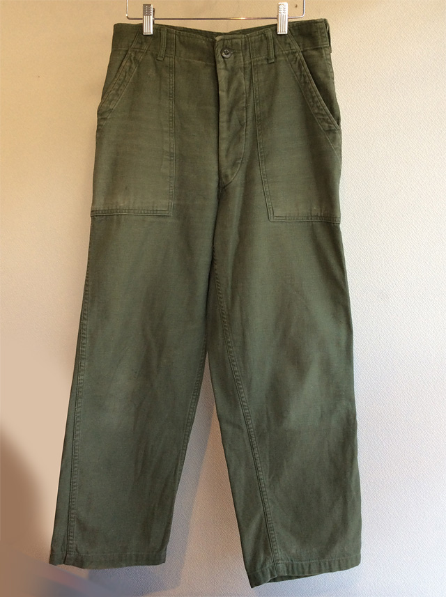 1970's U.S Military Baker Pants Khaki