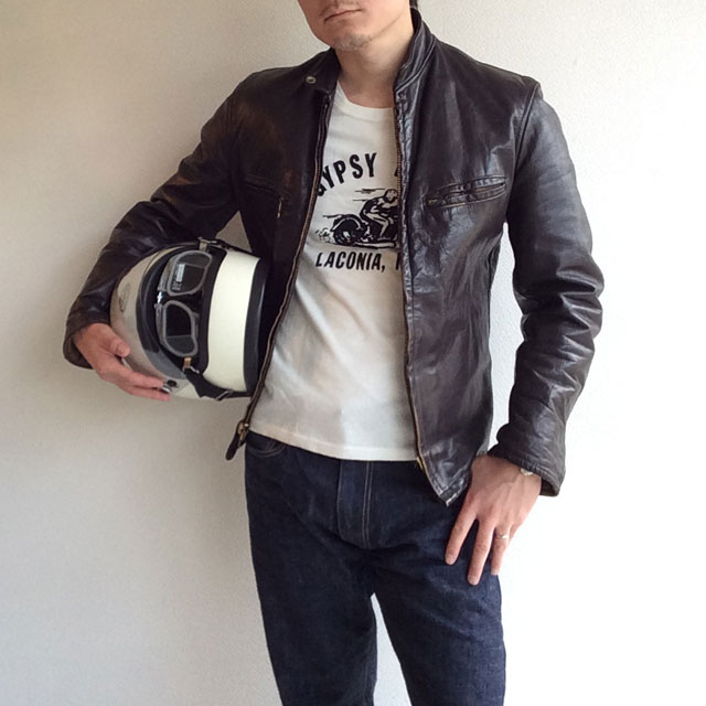 1960-1970's Leather Rider's jacket