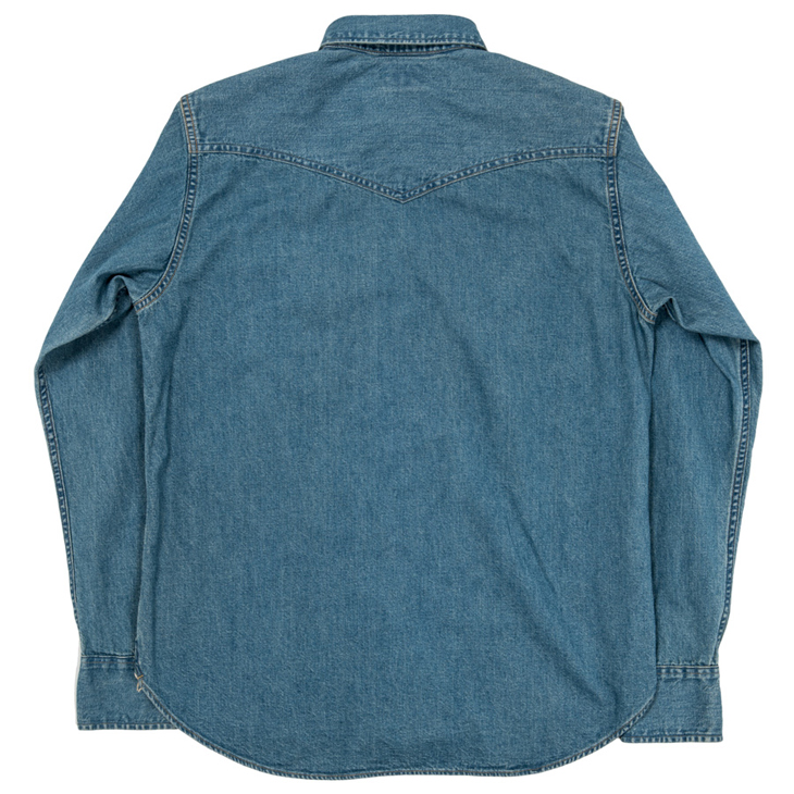 Western Shirt Denim Washed Workers