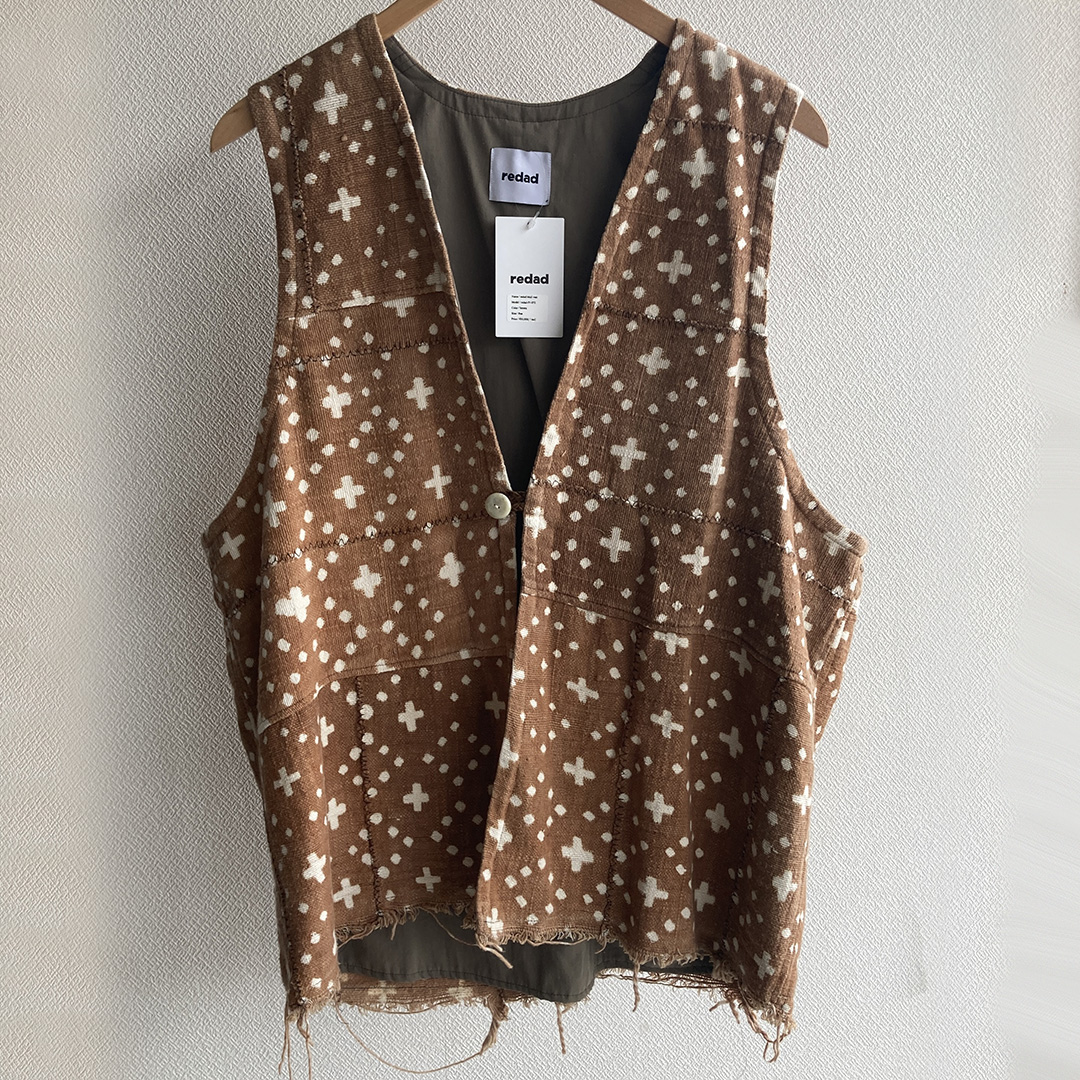 redad MALI vest brown