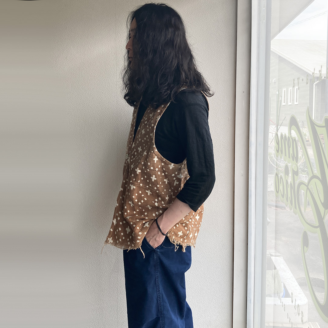 redad MALI vest brown