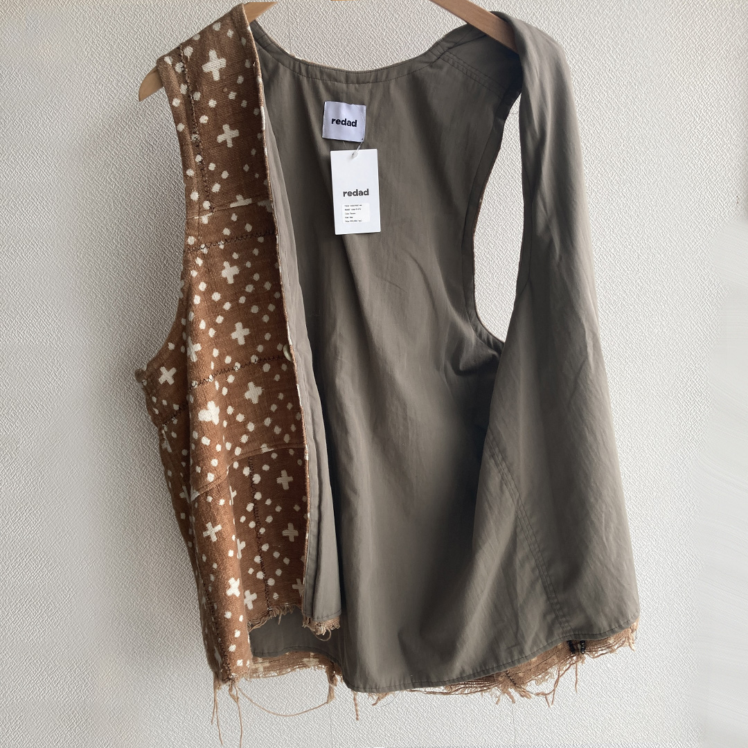 redad MALI vest brown