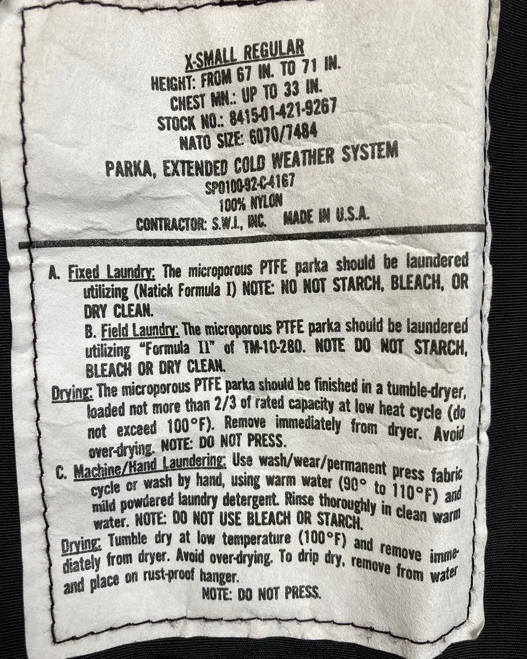 ECWCS GEN2 Gore-Tex Parka