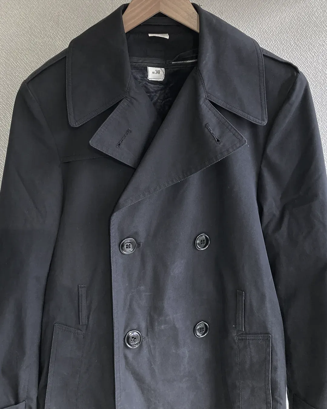 90��s U.S.NAVY Trench Coat