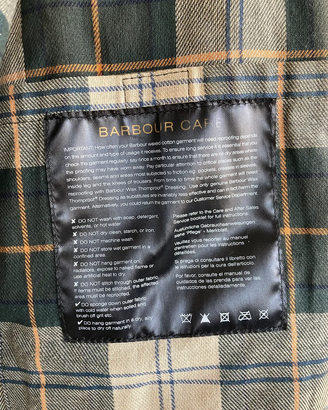 Barbour75��ǯ���󥿡��ʥ���ʥ�