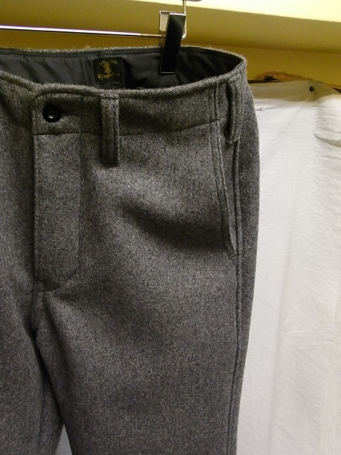 DAファクトリーウールパンツ da factory wool pants grey DjangoAtour