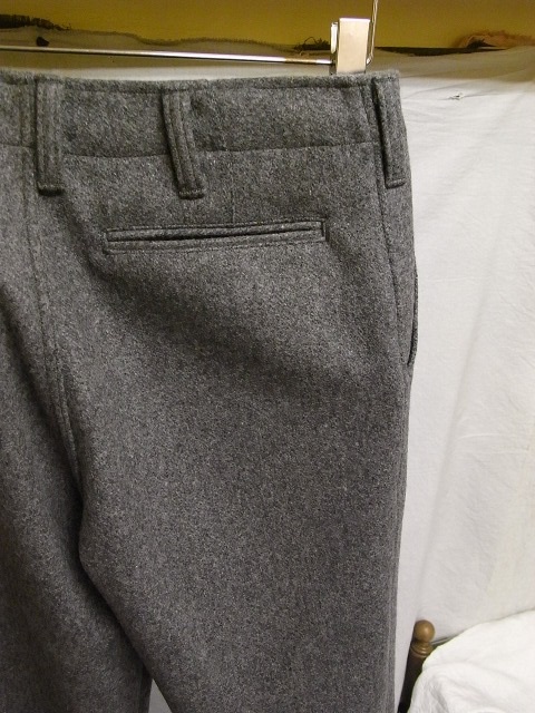 DAファクトリーウールパンツ da factory wool pants grey　DjangoAtour