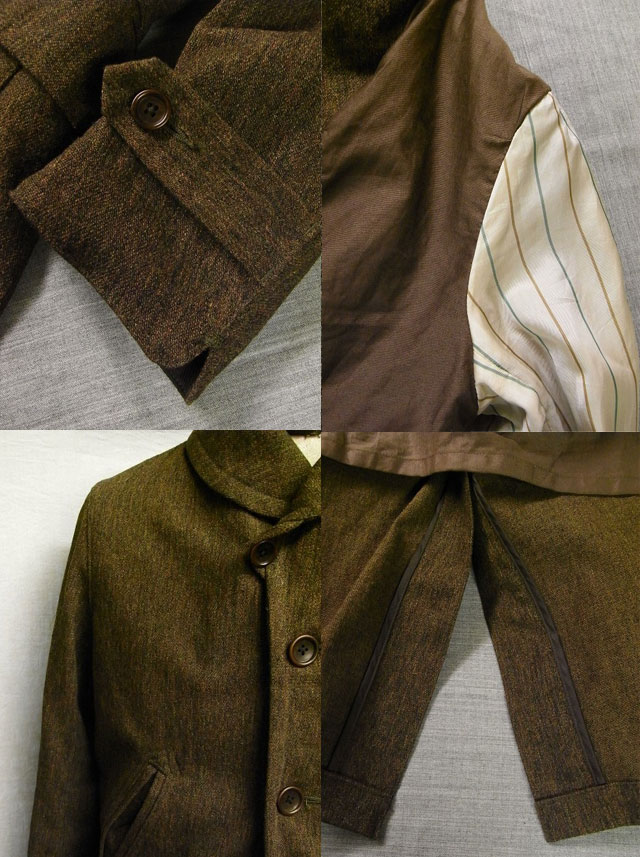 victorians shawlcollar wool coat