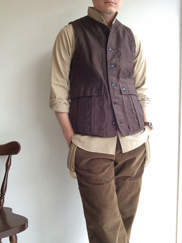 classic french hunter vest DjangoAtourDjangoAtour