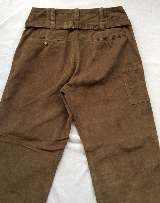 french farmers pants 硫化brown