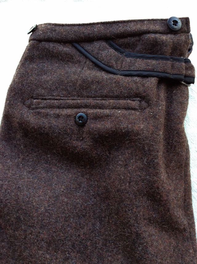 victorians wool-melton trousers
