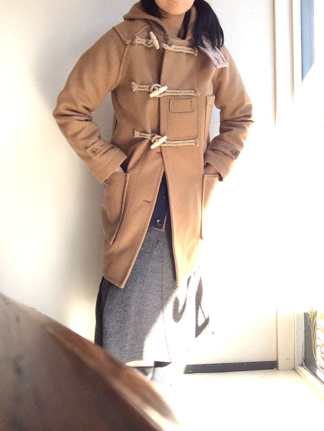 ダッフルコート ベージュ DUFFLE COAT BEIGE／TATAMIZE - マメチコ 