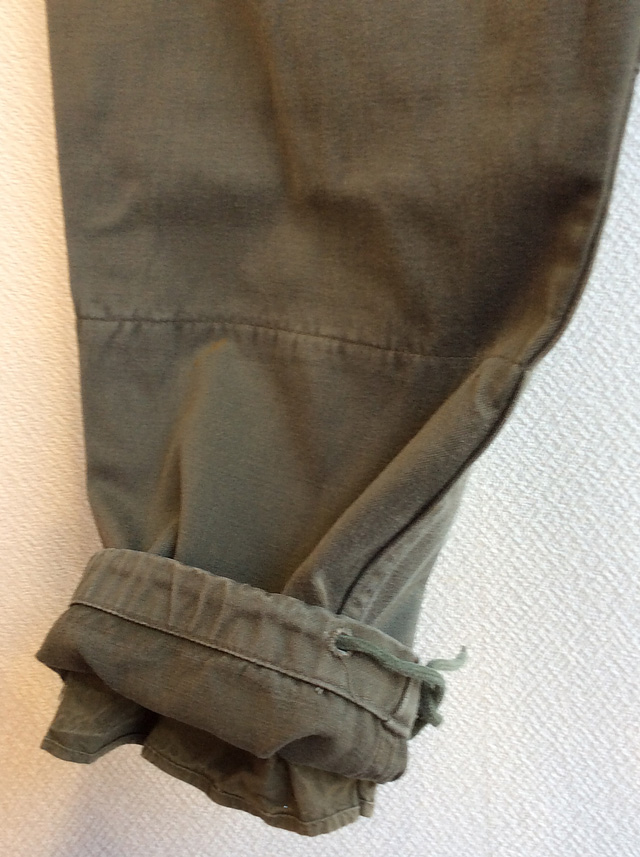 1970's French Military Pants M-64 Khaki