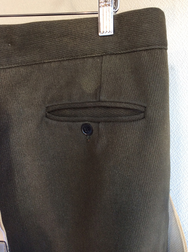 1970's Austrian Shooting Trousers Khakish Gray