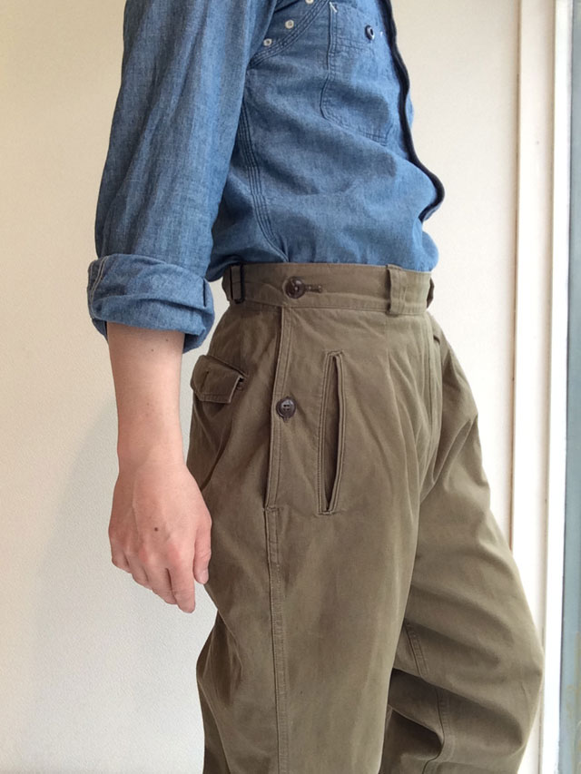 French Military Pants