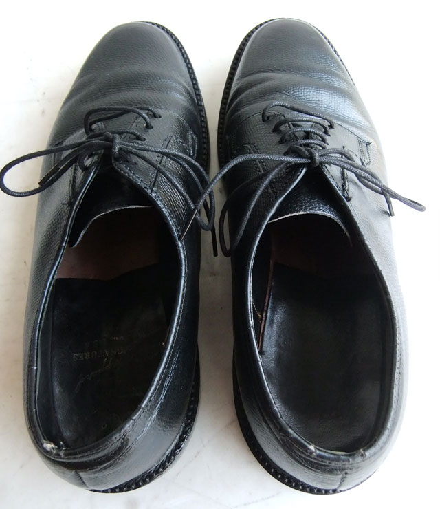 ハノーバー L.B.シェパードHanover L.B.Sheppard Leather Shoes Black ...