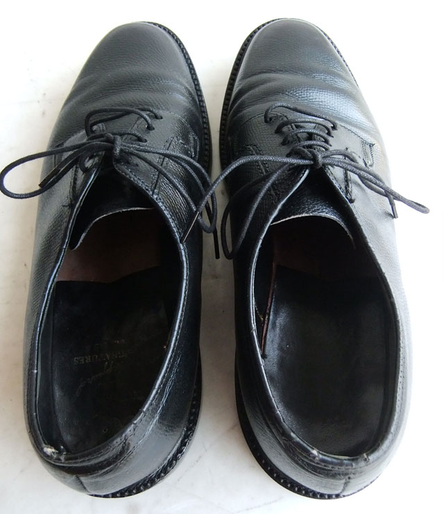 ハノーバー L.B.シェパードHanover L.B.Sheppard Leather Shoes Black 