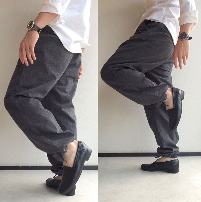workersFWP Trousers Black Chambray