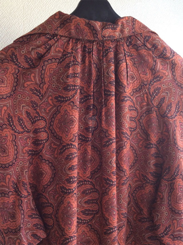 British Paisley Print Dress