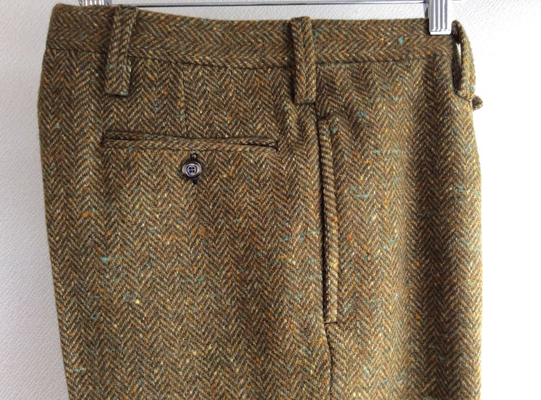 wool Tweed Pants