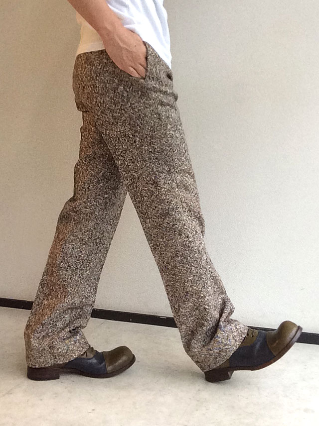 wool Tweed Pants