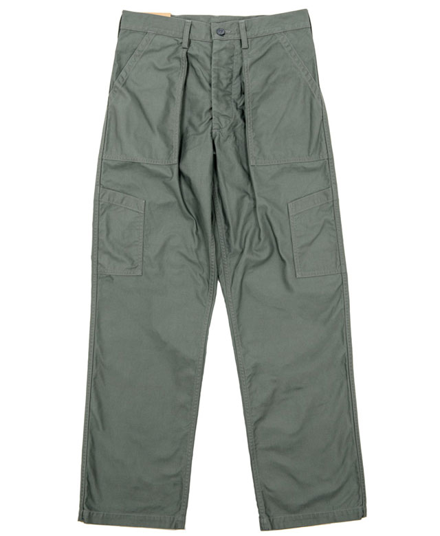 Air Force Baker Standard-Fit, Sage Green／Workers - マメチコ