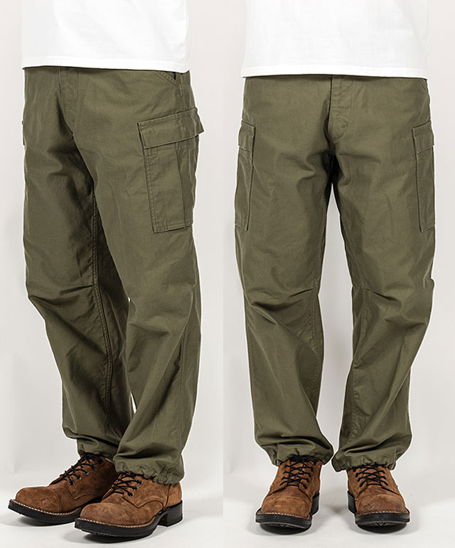 workers M65 Trousers Mod, OD Reversed Sateen