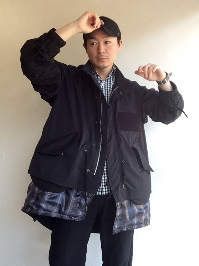 15 STEP COAT BLACK／COMFY OUTDOOR GARMENT - マメチコ Fashion and