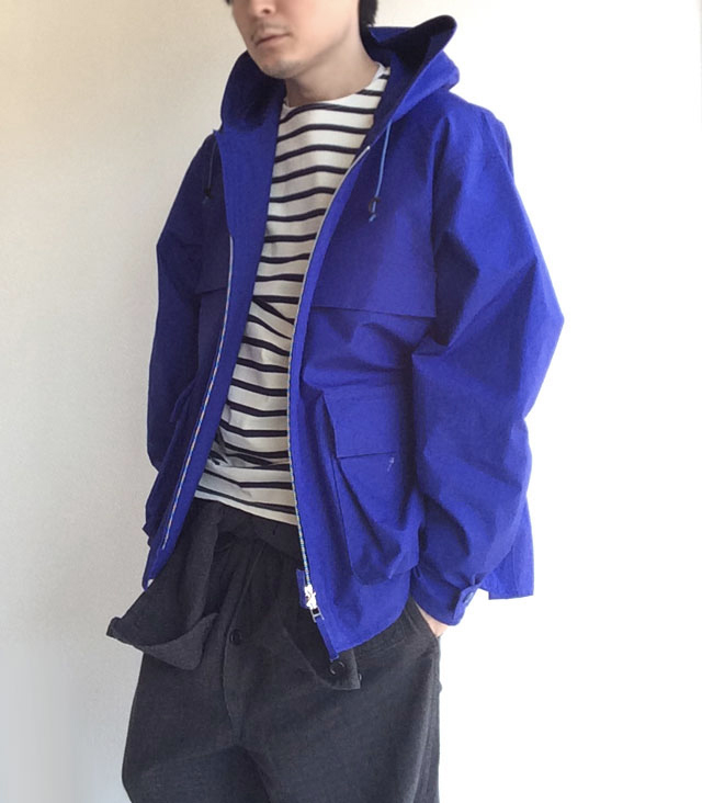 yokeヨークBeach Jacket BlueビーチジャケットKAPTAINSUNSHINE