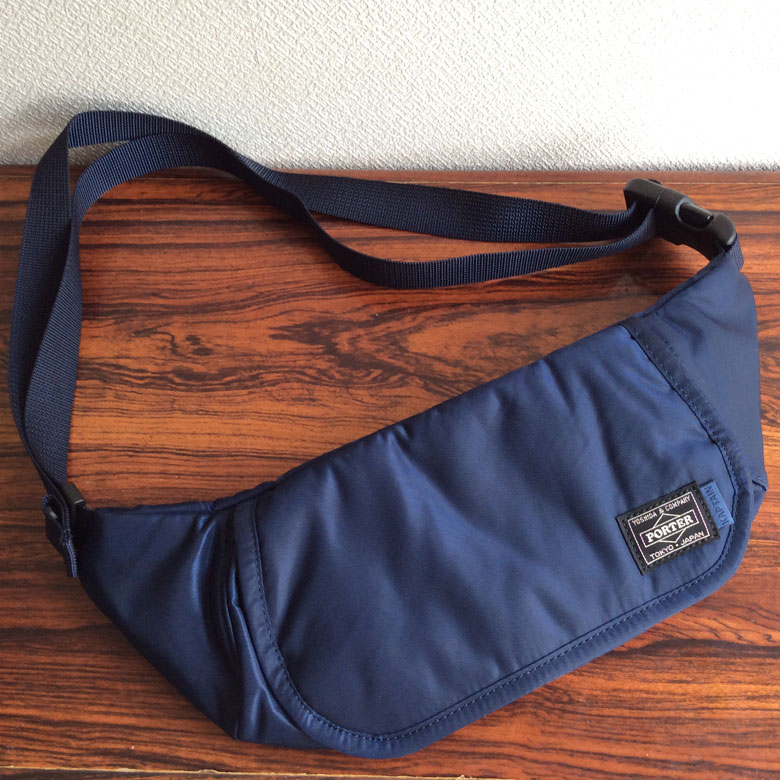 Travellers Funny Bag Navy／KAPTAIN SUNSHINE Made by PORTER 