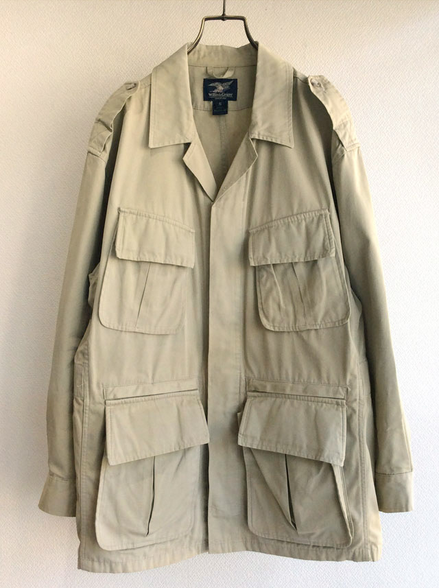 1990's U.S Safari Jacket by Willis & Geiger Beige - マメチコ 
