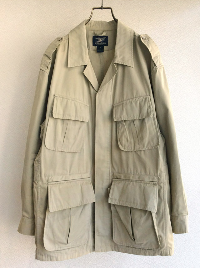 1990's U.S Safari Jacket by Willis & Geiger Beige - マメチコ