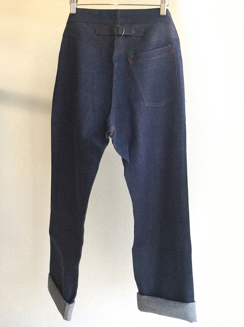 1960年代イギリス刑務所の囚人用デニムパンツ 1960 S Dead Stock British Denim Pants Indigo マメチコ Fashion And Vintage 通販