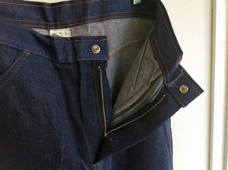 1960年代イギリス刑務所の囚人用デニムパンツ 1960's Dead Stock British Denim Pants Indigo - マメチコ  Fashion and Vintage 通販