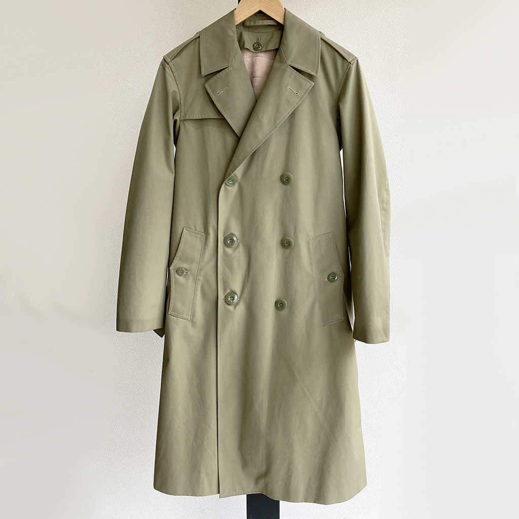 1977年フランス軍ボアライナー付きトレンチコート　1977 French army trench coat with liner Light  Khaki - マメチコ Fashion and Vintage 通販