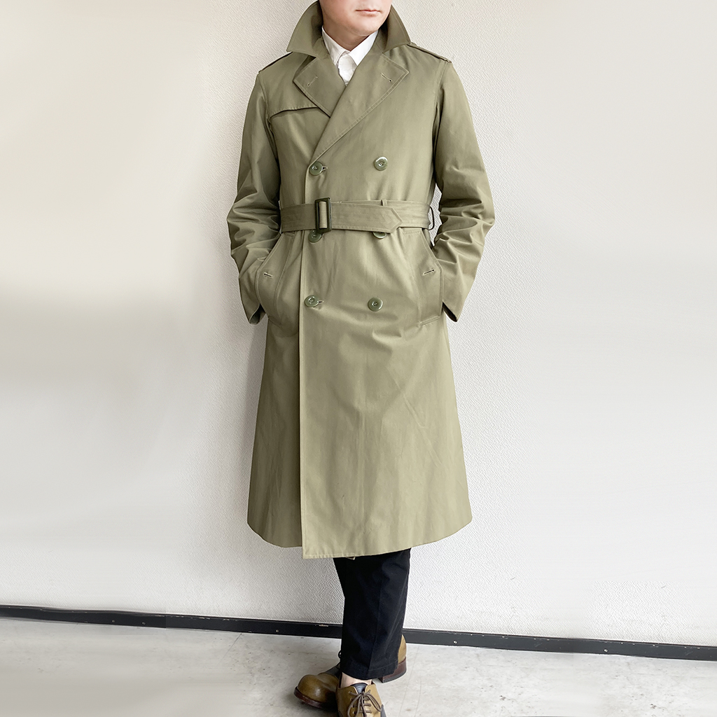 1977年フランス軍ボアライナー付きトレンチコート　1977 French army trench coat with liner Light  Khaki - マメチコ Fashion and Vintage 通販