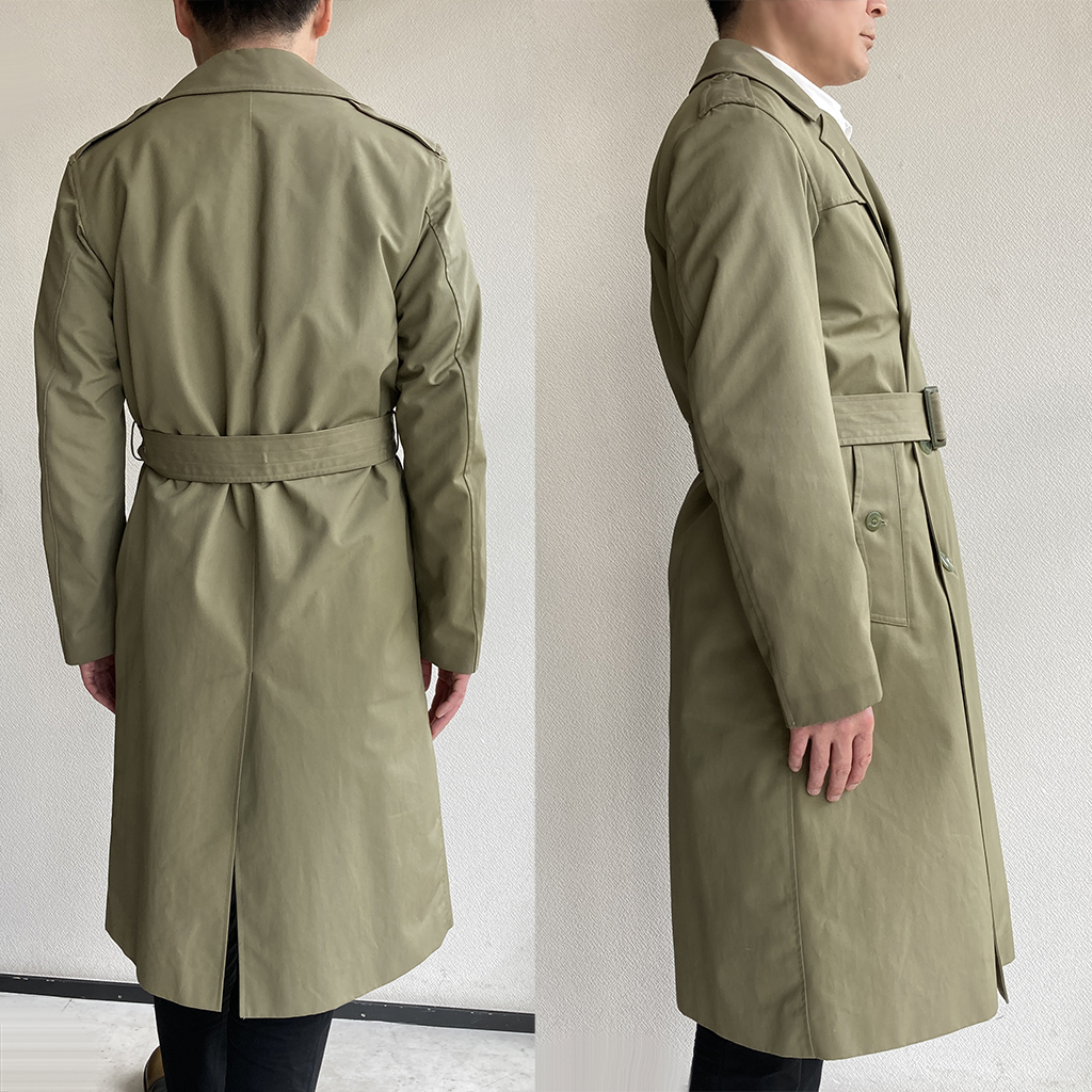 1977年フランス軍ボアライナー付きトレンチコート　1977 French army trench coat with liner Light  Khaki - マメチコ Fashion and Vintage 通販