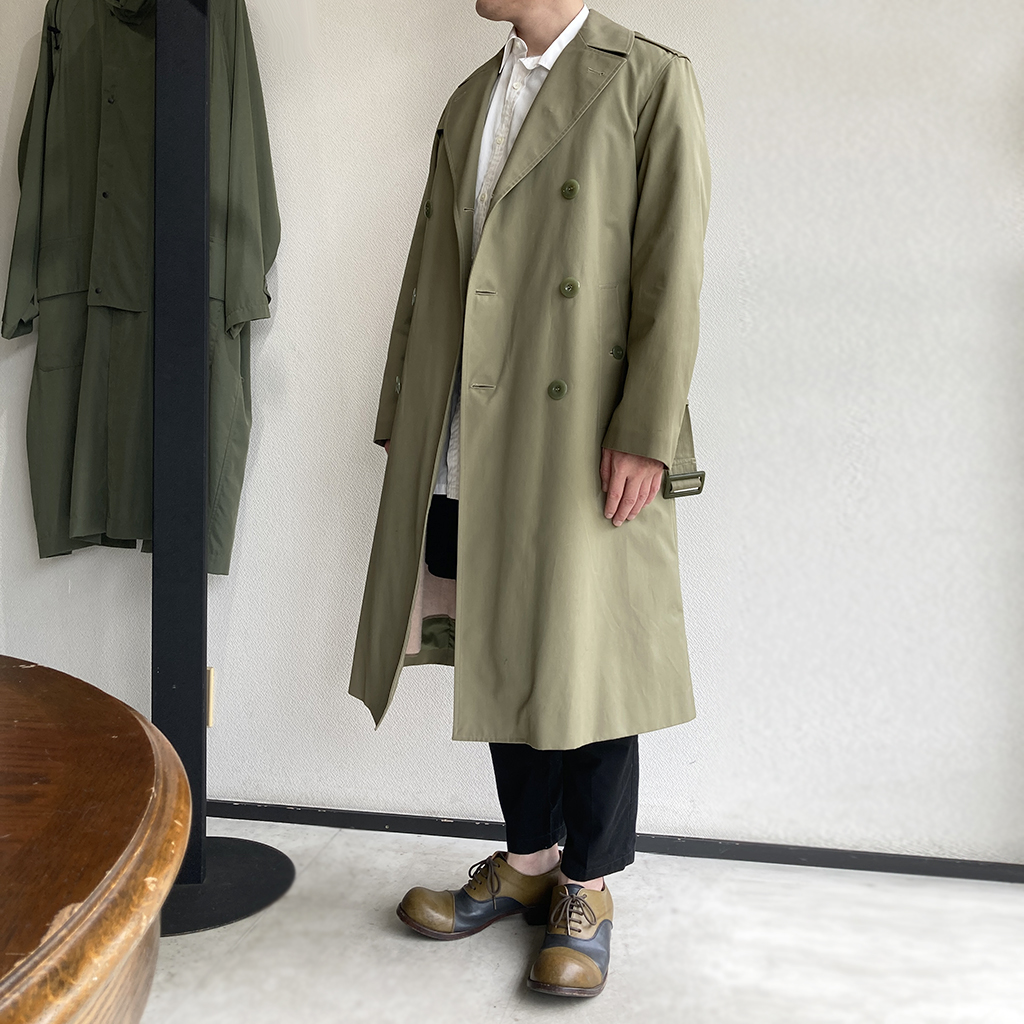 1977年フランス軍ボアライナー付きトレンチコート　1977 French army trench coat with liner Light  Khaki - マメチコ Fashion and Vintage 通販