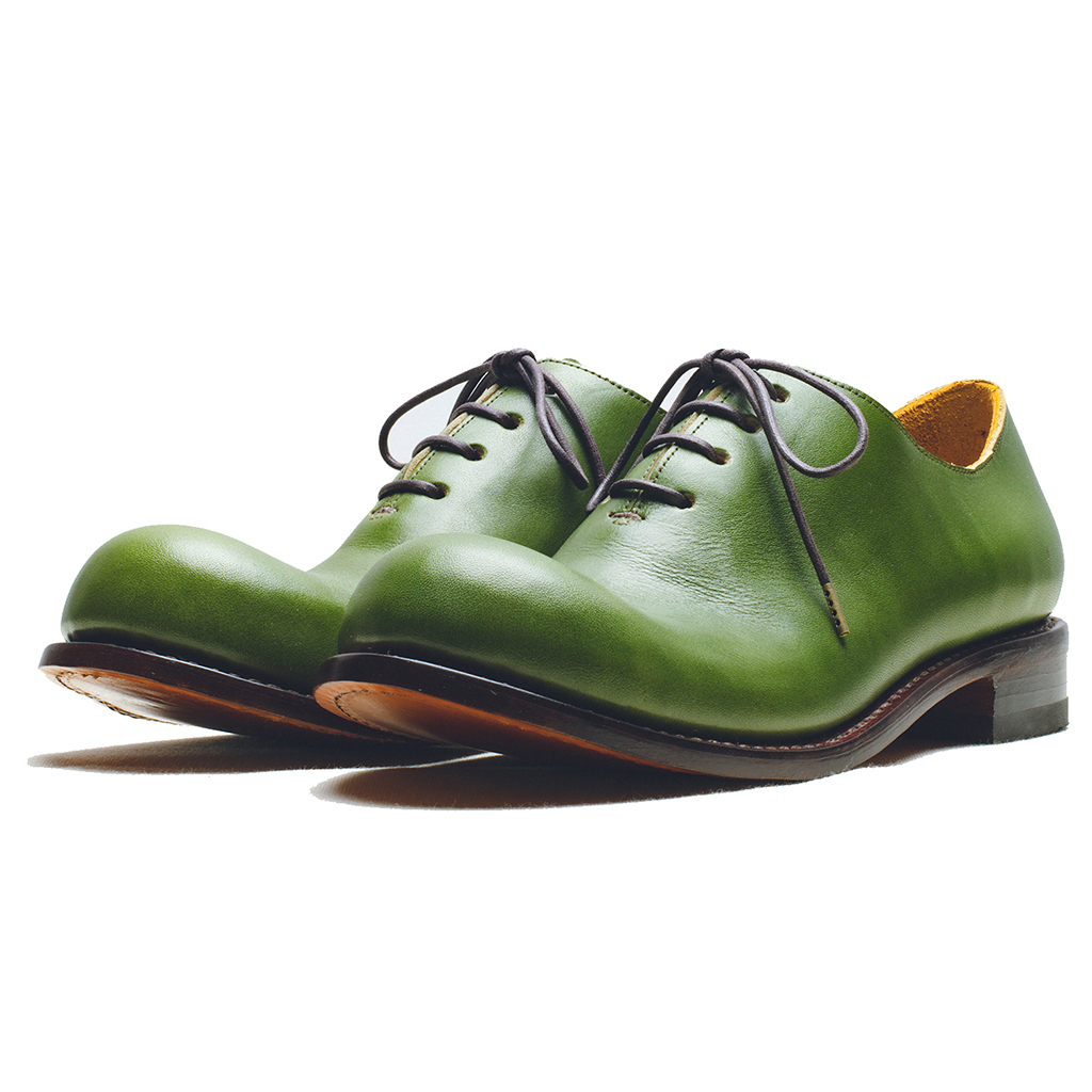東雲 しののめ グリーン おでこ靴職人ヒラキヒミ マメチコ Fashion And Vintage 通販