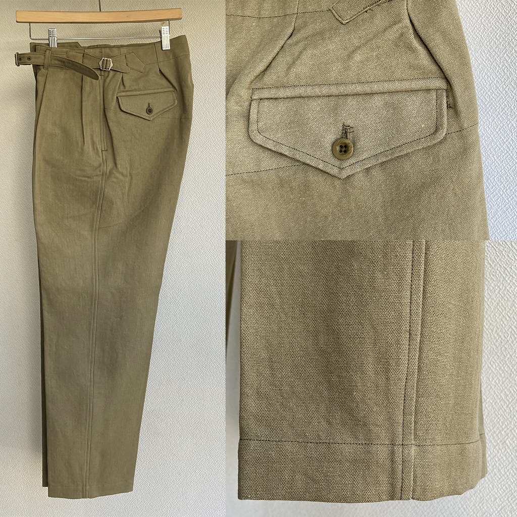 Gurkha Trousers ARMEE／KAPTAIN SUNSHINE - マメチコ Fashion and