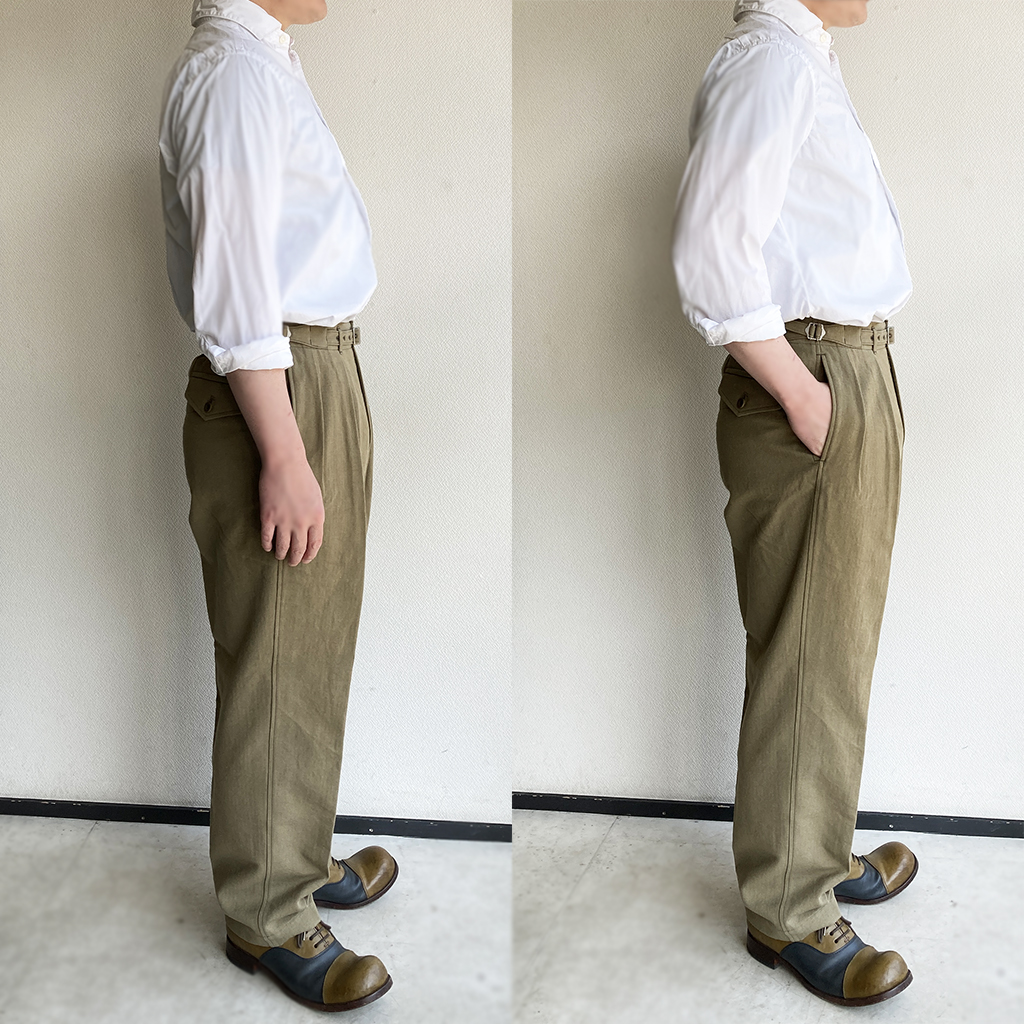 Gurkha Trousers ARMEE／KAPTAIN SUNSHINE - マメチコ Fashion and 