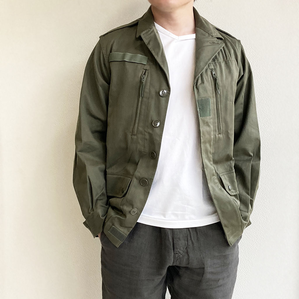 1980's Dead Stock French Military F-2 Blouson Olive - マメチコ 