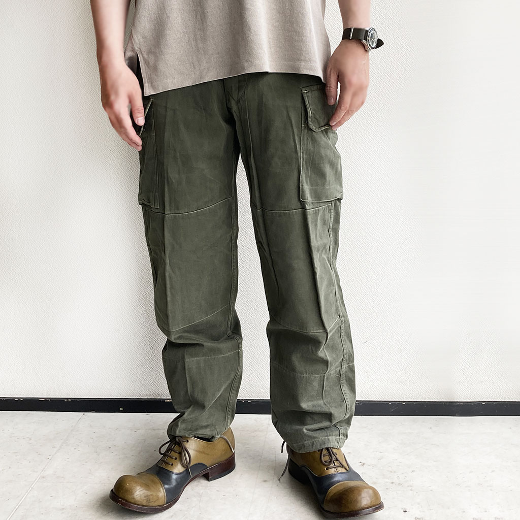 1960's Dead Stock French M-64 Olive 76C - マメチコ Fashion and